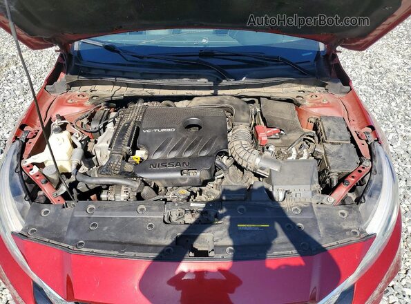 1N4AL4FV9LC138005 2020 NISSAN ALTIMA Красный Вид задней части салона