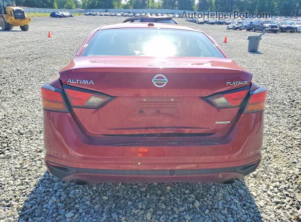 1N4AL4FV9LC138005 2020 NISSAN ALTIMA Красный Вид сзади