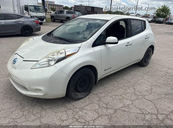 1N4AZ0CP1GC302270 2016 NISSAN LEAF  Передняя левая четверть