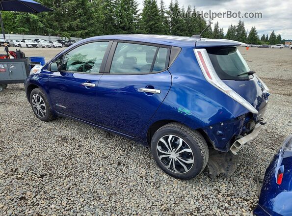 1N4AZ0CP3GC300357 2016 NISSAN LEAF Blue 