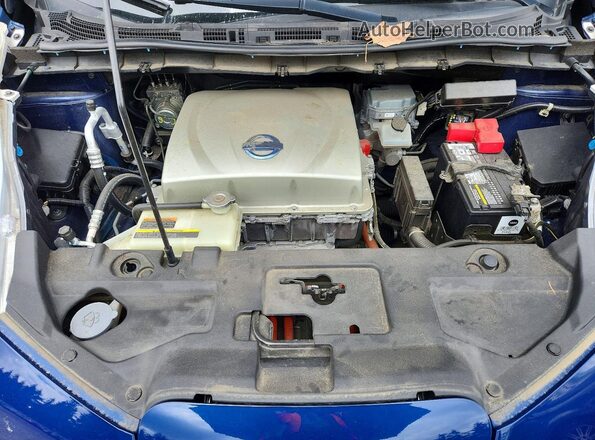 1N4AZ0CP3GC300357 2016 NISSAN LEAF Blue 