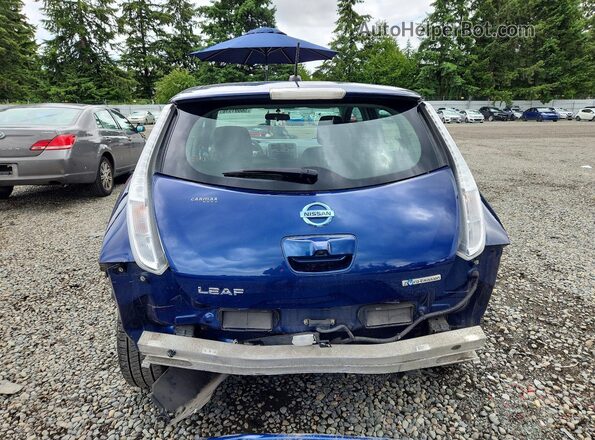 1N4AZ0CP3GC300357 2016 NISSAN LEAF Blue 