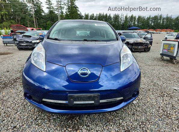 1N4AZ0CP3GC300357 2016 NISSAN LEAF Blue 