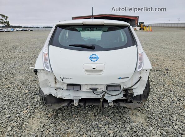 1N4AZ0CP4GC301971 2016 NISSAN LEAF White Rear view