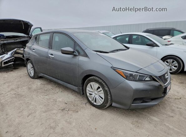 1N4AZ1BP4LC308128 2020 NISSAN LEAF Gray Delantero derecho