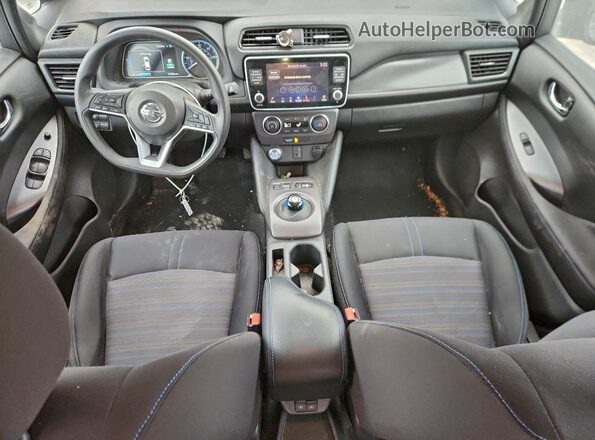 1N4AZ1BP4LC308128 2020 NISSAN LEAF Gray Vista del salpicadero
