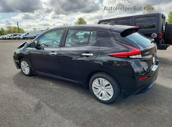 1N4AZ1BV3MC553633 2021 NISSAN LEAF Черный Задняя левая четверть