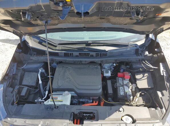 1N4AZ1BV3SC561454 2025 NISSAN LEAF Black Vista del compartimento del motor