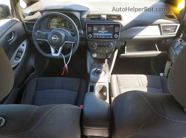1N4AZ1BV5SC557535 2025 NISSAN LEAF Gray 