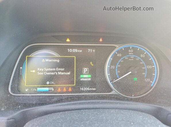 1N4AZ1BV5SC557535 2025 NISSAN LEAF Gray 