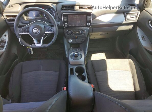 1N4AZ1BV7PC560685 2023 NISSAN LEAF White Dashboard view