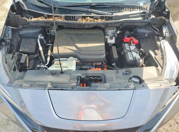 1N4AZ1BV7SC559464 2025 NISSAN LEAF Gray უკანა სალონის ხედი