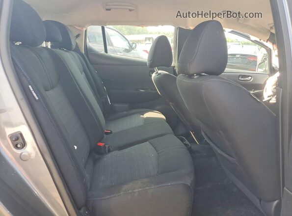 1N4AZ1BV7SC559464 2025 NISSAN LEAF Gray უკანა სავარძლების ხედი