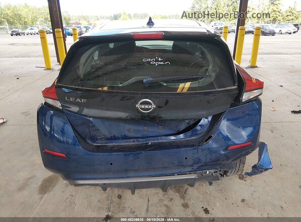 1N4AZ1BV8SC564544 2025 NISSAN LEAF Синий Вид спереди