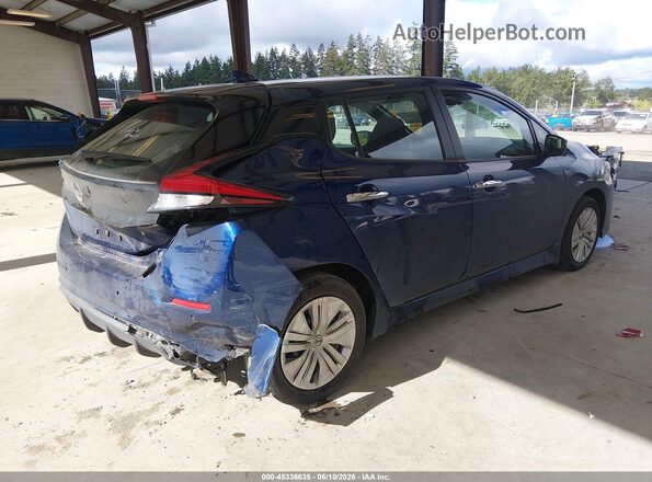 1N4AZ1BV8SC564544 2025 NISSAN LEAF Синий Задняя правая четверть