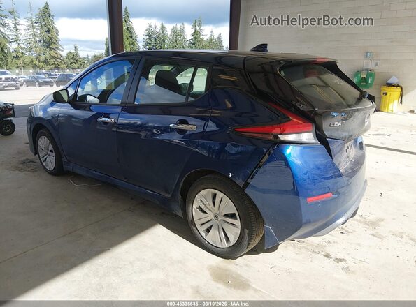 1N4AZ1BV8SC564544 2025 NISSAN LEAF Синий Задняя левая четверть