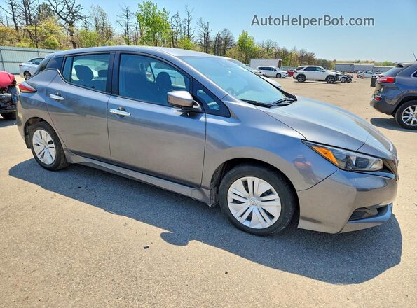 1N4AZ1BV9PC556136 2023 NISSAN LEAF Gray წინა მარჯვენა