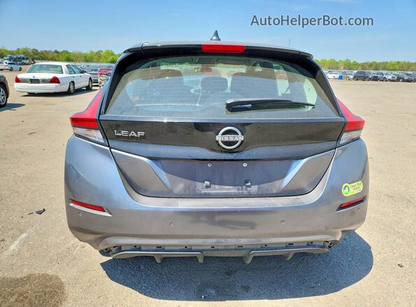 1N4AZ1BV9PC556136 2023 NISSAN LEAF Gray უკანა ხედი