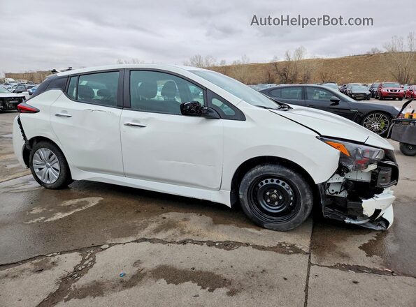 1N4AZ1BVXPC557201 2023 NISSAN LEAF White Delantero derecho