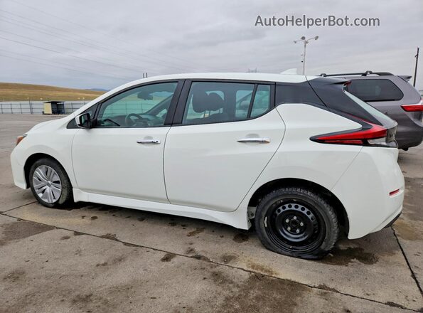 1N4AZ1BVXPC557201 2023 NISSAN LEAF White Trasero izquierdo