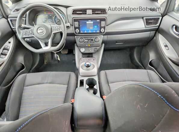 1N4AZ1BVXPC557201 2023 NISSAN LEAF White Vista del salpicadero