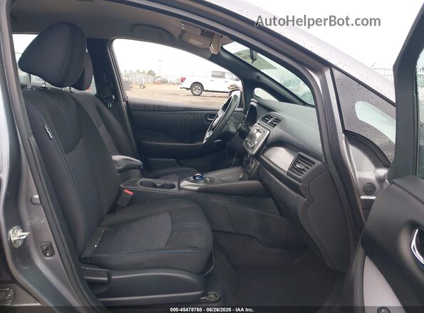 1N4AZ1CP0KC319639 2019 NISSAN LEAF Серый Вид салона спереди