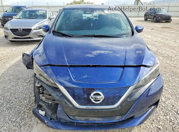 1N4AZ1CP2LC304545 2020 NISSAN LEAF Синий Вид спереди