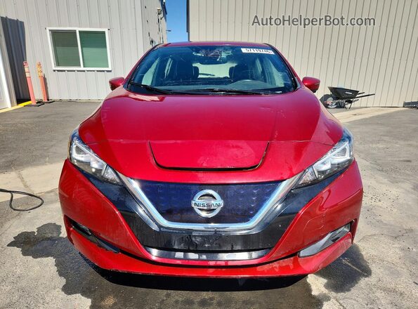 1N4AZ1CP3JC301571 2018 NISSAN LEAF Red 