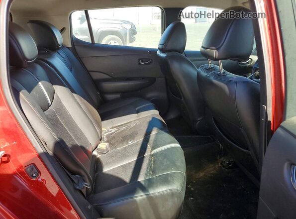 1N4AZ1CP3JC301571 2018 NISSAN LEAF Red 
