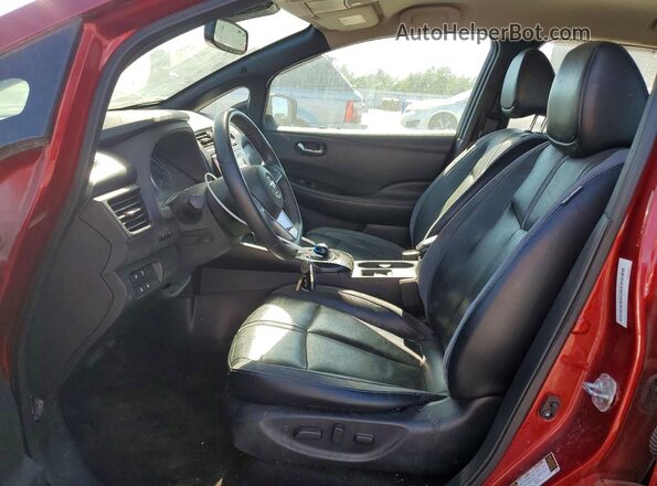 1N4AZ1CP3JC301571 2018 NISSAN LEAF Red 
