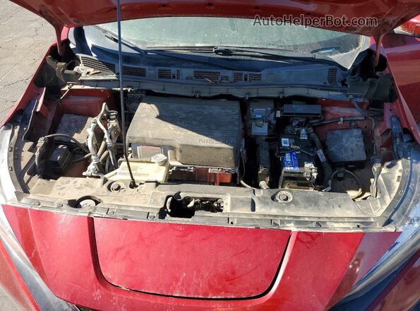 1N4AZ1CP3JC301571 2018 NISSAN LEAF Red 
