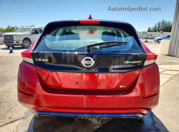 1N4AZ1CP3JC301571 2018 NISSAN LEAF Red 