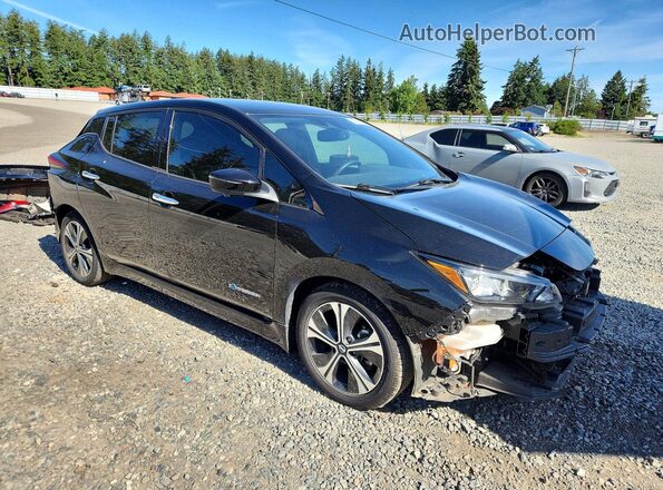 1N4AZ1CP3KC303533 2019 NISSAN LEAF Black Передня права чверть