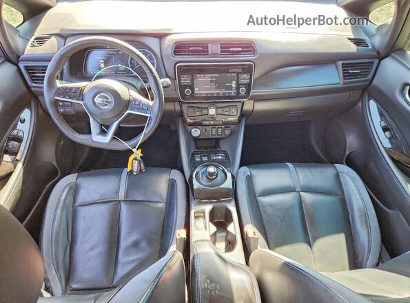 1N4AZ1CP3KC303533 2019 NISSAN LEAF Black Вид панелі приладів