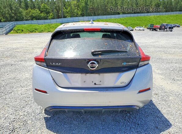 1N4AZ1CP3KC307694 2019 NISSAN LEAF Серебряный Вид сзади