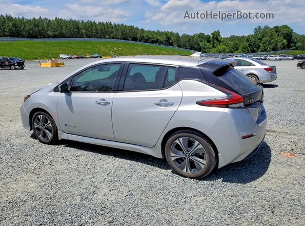 1N4AZ1CP3KC307694 2019 NISSAN LEAF Серебряный Задняя левая четверть
