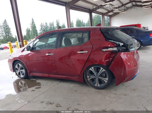 1N4AZ1CP3LC301086 2020 NISSAN LEAF Red Панорамний вид салону 360°