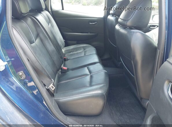 1N4AZ1CP4JC304723 2018 NISSAN LEAF Синий Вид задних сидений