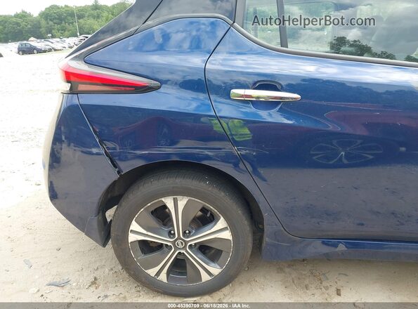 1N4AZ1CP4JC304723 2018 NISSAN LEAF Синий Панорамный вид салона 360°
