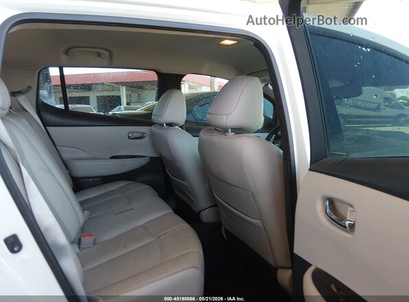 1N4AZ1CP4KC307204 2019 NISSAN LEAF White 