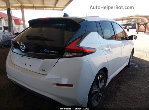 1N4AZ1CP4KC307204 2019 NISSAN LEAF White 