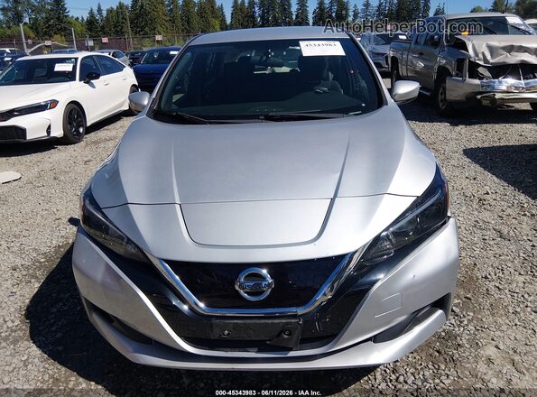 1N4AZ1CP7JC306160 2018 NISSAN LEAF Серебряный Вид щитка приборов