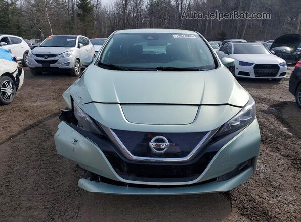 1N4AZ1CP8JC310671 2018 NISSAN LEAF Green Դիմացի տեսք