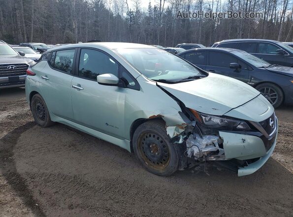 1N4AZ1CP8JC310671 2018 NISSAN LEAF Green Առջևի աջ
