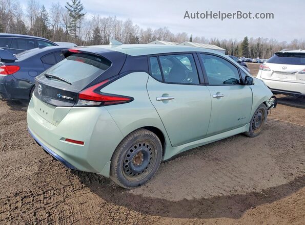 1N4AZ1CP8JC310671 2018 NISSAN LEAF Green Հետևի աջ