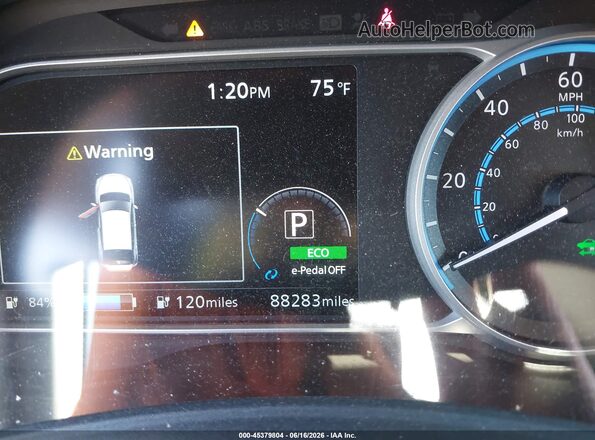 1N4AZ1CP9JC300568 2018 NISSAN LEAF White 