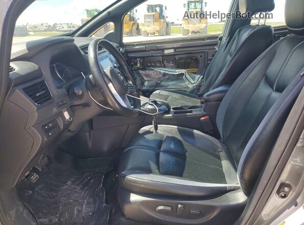 1N4AZ1CPXJC307738 2018 NISSAN LEAF Gray Vista interior delantera