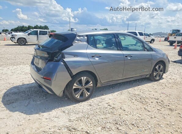 1N4AZ1CPXJC307738 2018 NISSAN LEAF Gray Trasero derecho