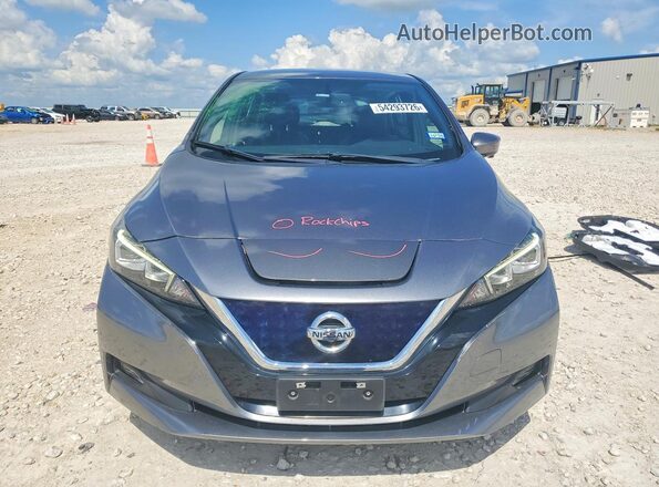 1N4AZ1CPXJC307738 2018 NISSAN LEAF Gray Vista frontal