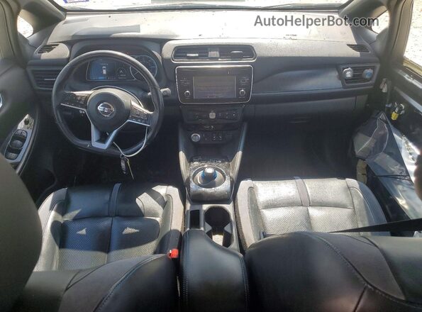 1N4AZ1CPXJC307738 2018 NISSAN LEAF Gray Vista del salpicadero